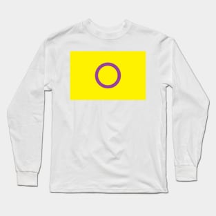 Intersex Pride Flag Long Sleeve T-Shirt